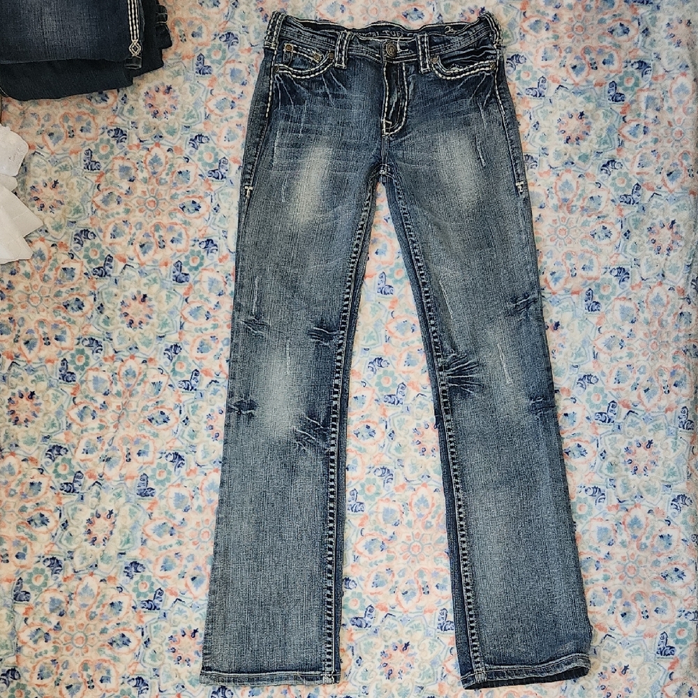 Girls Size 14 Bootcut Cowgirl Tuff Jeans